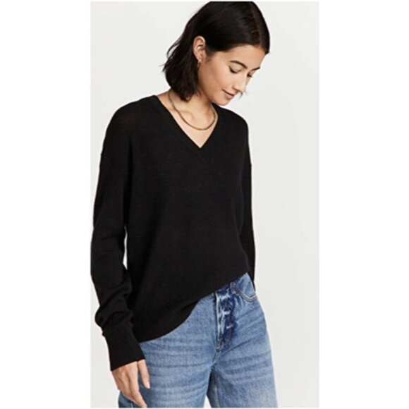 NWT Theory Easy Pullover Cashmere Sweater Size P - Picture 2 of 12